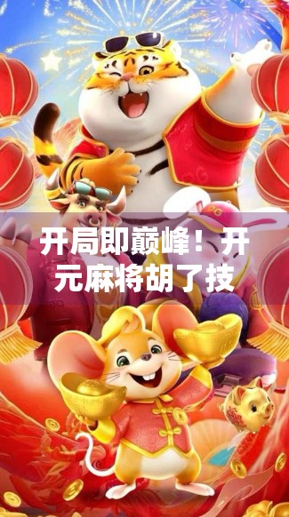 开局即巅峰！开元麻将胡了技巧全解析，从菜鸟到高手的进阶之路