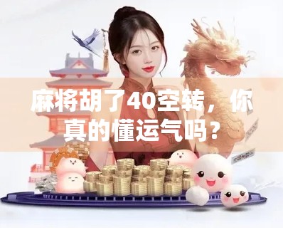 麻将胡了40空转，你真的懂运气吗？