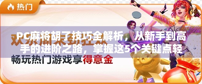 PC麻将胡了技巧全解析，从新手到高手的进阶之路，掌握这5个关键点轻松上分！
