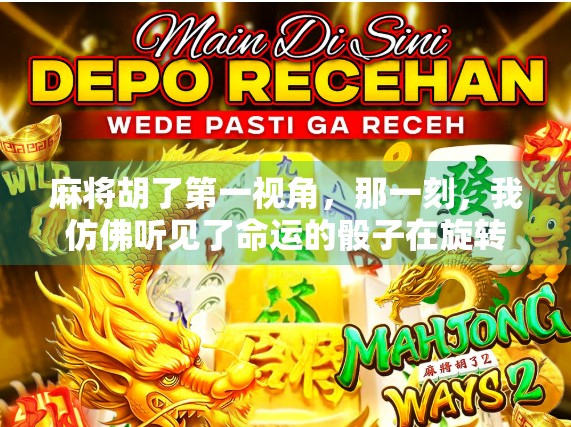 麻将胡了第一视角，那一刻，我仿佛听见了命运的骰子在旋转