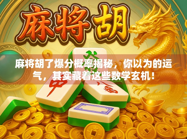 麻将胡了爆分概率揭秘，你以为的运气，其实藏着这些数学玄机！